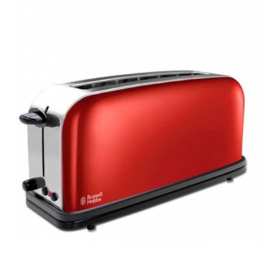Toaster Russell Hobbs Langschlitz 6 Stufen Rot