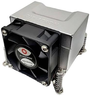 CPU-Kéhler Dynatron Q5 mit 185W TDP und PWM-Léfter