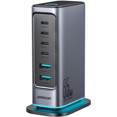 Mehrfachladegerät Joyroom 65W GaN Schnellladegerät