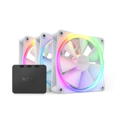 Ventilator NZXT F120 RGB 120 mm Weiß