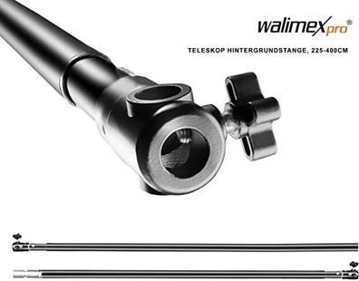 Hintergrundstange Trust Teleskopisch Aluminium 224-400 cm