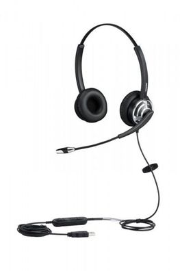 Casque Audio allnet avec Microphone Flexible et Rduction de Bruit