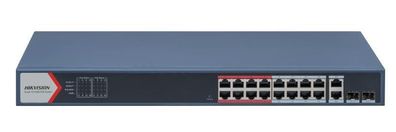 Switch Hikvision DS-3E1318P-EI mit 16 RJ45 Ports