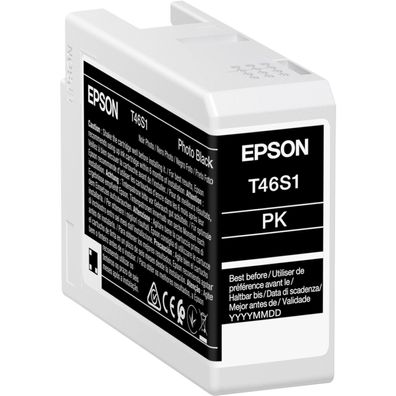 Druckerpatrone Epson T46S1 Schwarz 25 ml