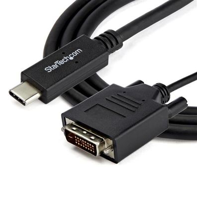 USB-C-auf-DVI-D Adapterkabel Startech schwarz