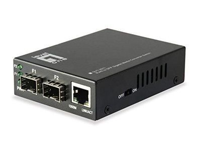 Medienkonverter LevelOne GVT-2011 - GigE RJ-45 / SFP