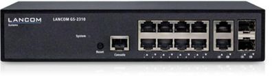 Switch Lancom GS-2310 - Managed - 8x 10/100/1000 + 2x Kombi-Gigabit-SFP