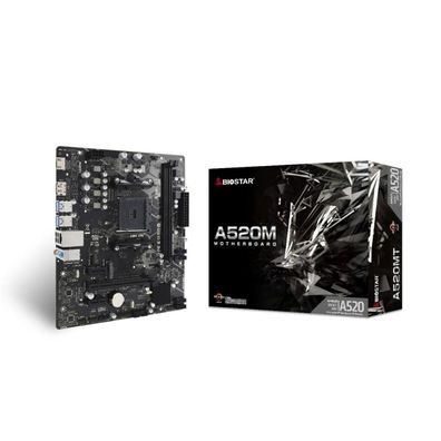 Mainboard Biostar A520MT Micro ATX Sockel AM4