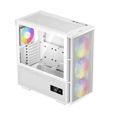 PC-Gehäuse DeepCool CH560 Digital WH mit ARGB-Beleuchtung