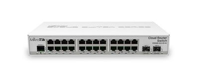 Managed Switch Mikrotik CRS326-24G-2S+IN mit 24 Gigabit-Ports