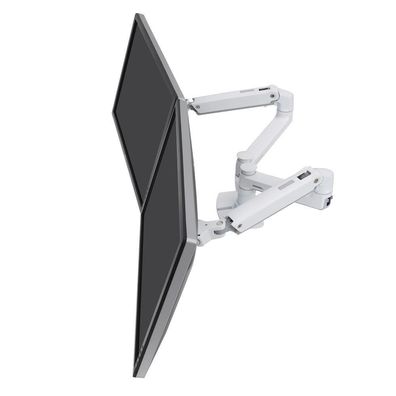 Monitor Tischhalterung Ergotron LX Dual Monitor Arm Weiß