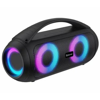 Bluetooth-Lautsprecher Denver BTG-616, tragbar, schwarz