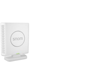 DECT-Repeater Snom M6 - Weiß, 6 Anrufe gleichzeitig