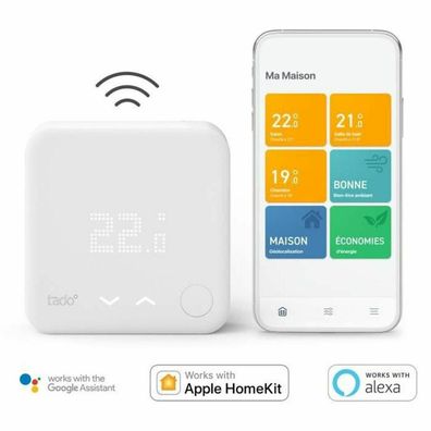 Thermostat verbunden tado Intelligent V3+ Weiß