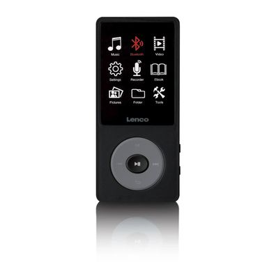MP3-Player Lenco Xemio-860BK mit Bluetooth 5.3