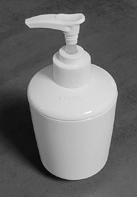 Yoly Ersatzspender Seifenspender Ersatz Weiß Duroplast