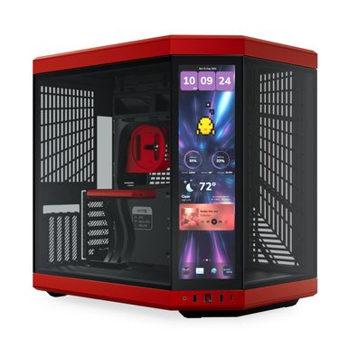 PC-Gehäuse HYTE Y70 Touch Infinite mit 14,9 Zoll IPS-Touchscreen