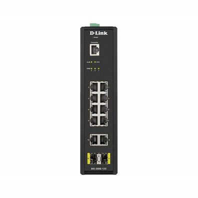 Industrie-Switch D-Link DIS-200G-12S mit 10 Gigabit-Ports