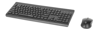 Tastatur Manhattan MWK7350 kabellos ergonomisch
