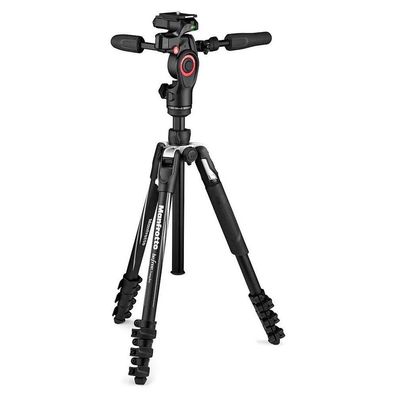 Stativ Manfrotto Befree 3-Way Live Advanced, Aluminium, Schwarz