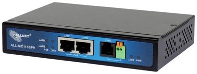 Modem ALLNET VDSL2 mit PoE-Switch