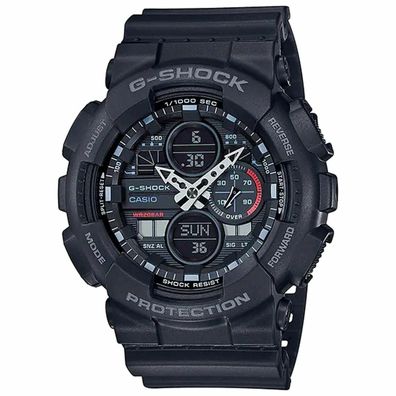 Sportuhr Casio G-Shock GA-140-1A1ER schwarz