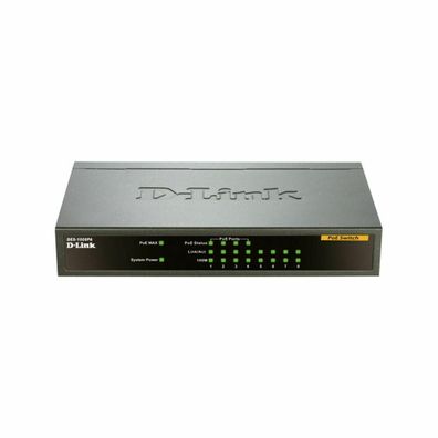 Netzwerk-Switch D-Link DES-1008PA mit 8 Ports