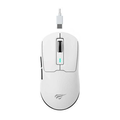 Gaming-Maus Havit MS969WB Weiß mit 16000 DPI