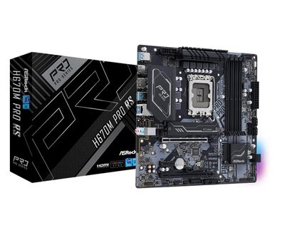 Mainboard ASRock H670M Pro RS Micro ATX LGA1700