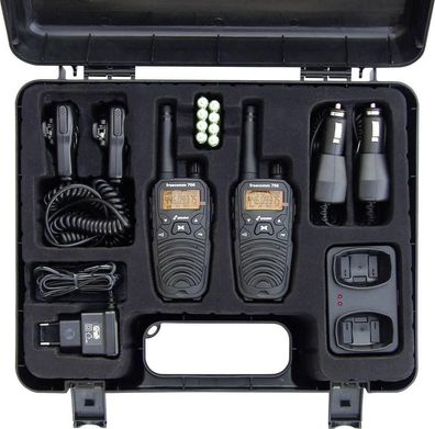 PMR-Handfunkgerät Stabo Freecom 700 2er Set, robust und langreichweitig