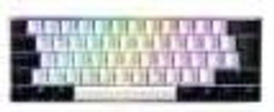 Gaming-Tastatur Sharkoon SGK50 S4, QWERTY, Weiß, 60