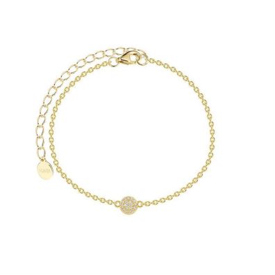 Armkette - Silber 18 K vergoldet -1 Zwischenteil