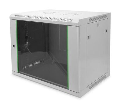 Wandschrank Digitus DN-19 09-U-EC, 9U, Grau