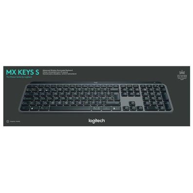 Kabellose Tastatur Logitech MX Keys S Graphit