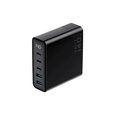 Wandladegerät Havit 140W GaN USB-C Schnellladegerät