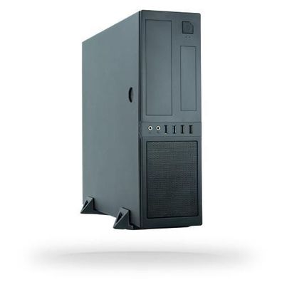 PC-Gehäuse Chieftec Mini-Tower 300 Watt Schwarz