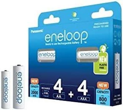 Akkupack Panasonic Eneloop Kombipack AA & AAA