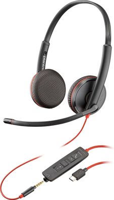 USB-C Stereo Headset HP Blackwire C3225