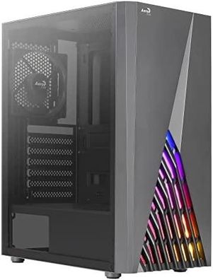 PC-Gehäuse Aerocool Delta-A-BK-v1 mit RGB-Frontpanel