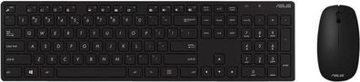 Kabelloses ASUS W5000 Tastatur+Maus Set, QWERTZ, schwarz