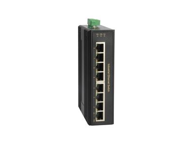 Switch LevelOne Industrieller 8-Port PoE 802.3at/af