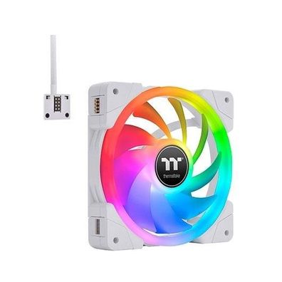 Gehäuseléfter Thermaltake SWAFAN EX12 RGB 120 mm Weiß (3er Pack)