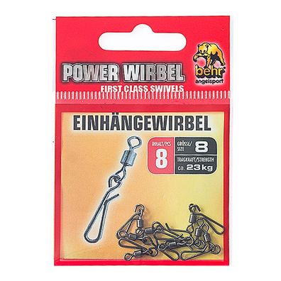 Wirbel Angelwirbel Spinnfischen Gr. 08