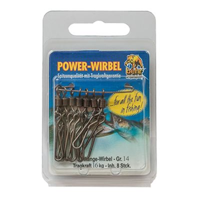 Wirbel Angelwirbel Spinnfischen Gr. 14