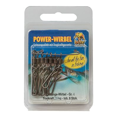 Wirbel Angelwirbel Spinnfischen Gr. 04