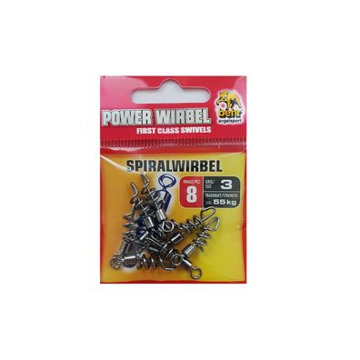 Angel Wirbel Norwegen Spiralwirbel Gr. 3