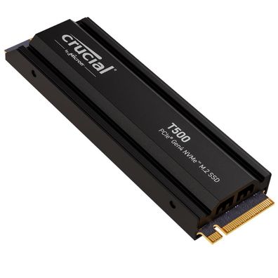 SSD M.2 Crucial T500 4TB PCIe Gen4 mit Kéhlkörper