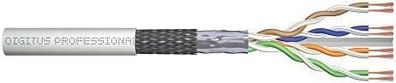 Netzwerkkabel Digitus CAT 6 SF/UTP 305m Grau