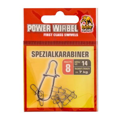 Einhänger Spinnfischen Spin Snaps Gr. 14