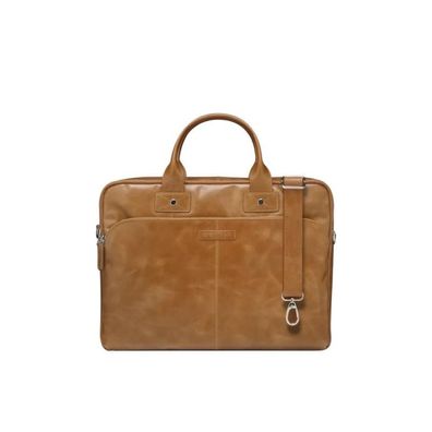 Laptop-Tasche dbramante Kronborg aus Vollnarbenleder, hellbraun